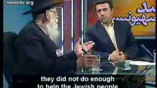 Rabbi Weiss of Naturei Karta on Iranian channel 2 [upl. by Cutcliffe]