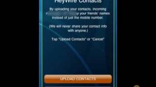 HeyWireSend and Receive unlimited FREE international text messages SMS [upl. by Arak]