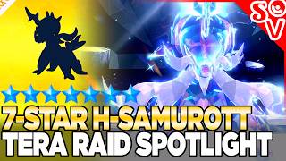 Hisuian Samurott OVER 7Star Raid in Pokemon Scarlet and Violet [upl. by Atwater]