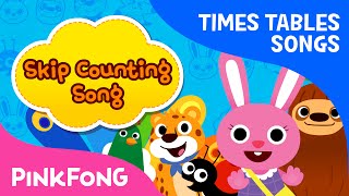 Skip Counting Song  Times Tables Songs  PINKFONG Songs for Children [upl. by Tnert]