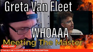 METALHEAD REACTS Greta Van Fleet  Meeting The Master Official Music Video THIS IS WAY TOO GOOD [upl. by Janus]