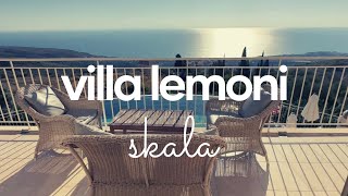 Kefalonia Villa Tour  Villa Lemoni  Bedrooms and Balcony Sea Views [upl. by Barhos636]