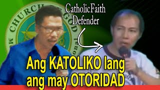 Bro Eli Soriano FULL Debate Reaction quotAng KATOLIKO ang AUTHORITY sa BIBLIAquot vs Rey Entila  U3 [upl. by Shalne]