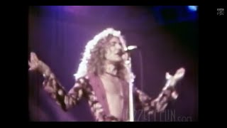 Led Zeppelin  Kashmir Live in Los Angeles 1975 Rare Film Series [upl. by Blakely]