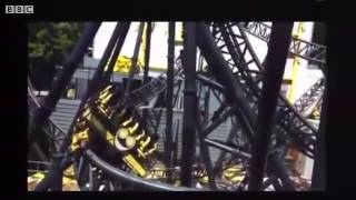 Moment Of Smiler Crash At Alton Towers VIDEO [upl. by Rosemari]