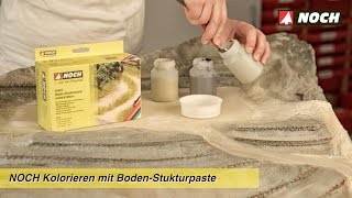 NOCH Modellbau BodenStrukturpaste [upl. by Yclehc]