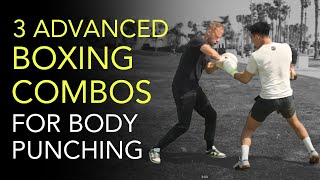 3 Advanced Boxing Combos For Body Punching [upl. by Bricker]