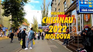 Walking CHISINAU Chișinău MOLDOVA 2022  Walking Tour Chișinău Market Bazaar [upl. by Schmitz472]