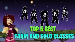 AQW TOP 5 BEST CLASSES GOOD FOR FARMING AND SOLOING YOU MUST KNOW OF [upl. by Sivad778]