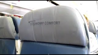 Delta 777 Economy Comfort Overview [upl. by Damiano]