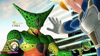 Dragon BallRaging Blast 2 Trunks vs Cell [upl. by Aennyl]