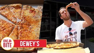 Barstool Pizza Review  Deweys Pizza St Louis [upl. by Cordula]