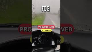 Fog in car front Glass shorts Car fog cleaning [upl. by Einna]