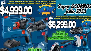 Oferta Combos de Herramientas Bosch Julio 2024 [upl. by Monteith257]