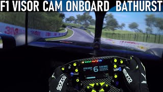 2021 Formula 1 Visor Cam Onboard at Bathurst Motion Simulator  Triple Screen Setup [upl. by Bernardo699]