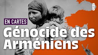 Le génocide des Arméniens 19151916  Résumé en cartes pour les 3e [upl. by Ellehcim]