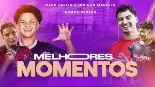 MELHORES MOMENTOS DO MAIOR X2 DA INTERNET ISAAC XAVIER E JUNINHO MANELLA X IRMÃOS BASTOS [upl. by Pruchno]