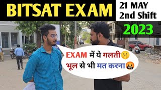 BITSAT 2023  Exam Centre Students🤫Opinion  Exam में ये गलती😲भूल से भी मत करना💥 [upl. by Mcquoid]