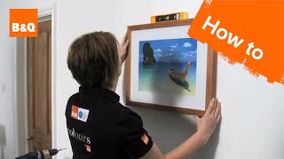 How to hang a picture [upl. by Huba]