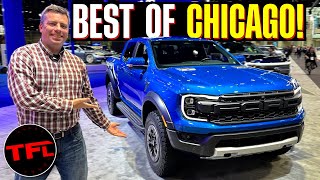 Bargains vs Budget Busters The Cheapest and Most Expensive Trucks At The 2024 Chicago Auto Show [upl. by Adiaros908]