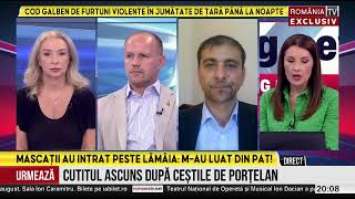 EDIȚIE DE SEARĂ cu Violeta Romanescu 25072024 Perchezitii acasa la Lamaia ce au facut mascatii [upl. by Benedict]