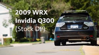 2009 WRX Invidia Q300 CatBack Iding Revving Pulls TwoStep [upl. by Xyno]