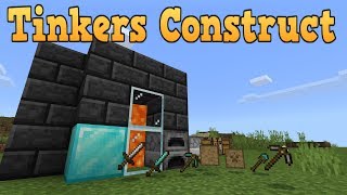 Minecraft Bedrock Edition Tinkers Construct [upl. by Notxam512]