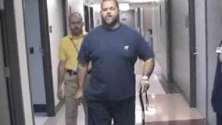 41  Walking 1 Day After Hip Replacement Surgery [upl. by Gaddi847]