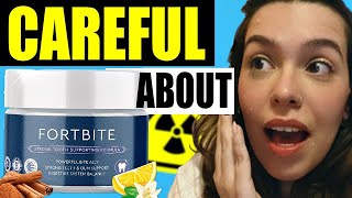 FortBite Tooth Powder ⛔️NEW ALERT⛔️ FortBite For Teeth Review  FortBite ToothPaste Reviews [upl. by Pleione]