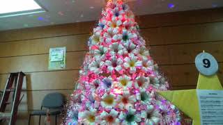 CHRISTMAS TREE MADE IN RECYCLED MATERIALS [upl. by Sarkaria]