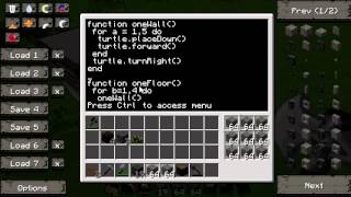 ComputerCraft  Back To Basics  Part 4  For loops [upl. by Ardnovahs]