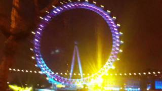 New Year Fireworks London 2012  Full length 15 minutes [upl. by Sikes]