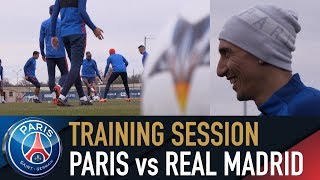 PARIS vs REAL MADRID  TRAINING SESSION SLOW MOTION [upl. by Reiners]