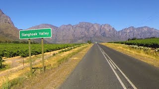 Slanghoek Valley Road V3  2016  Mountain Passes of South Africa [upl. by Liuqa287]