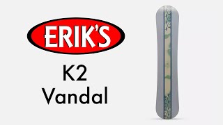 2024 K2 Snowboards Vandal [upl. by Litta]