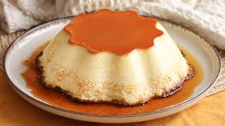 FLAN NAPOLITANO  Receta de Flan Casero con Queso Crema  CUKit [upl. by Cristal]