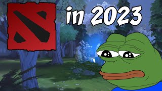 What Playing Dota 2 in 2023 Feels Like [upl. by Arline]