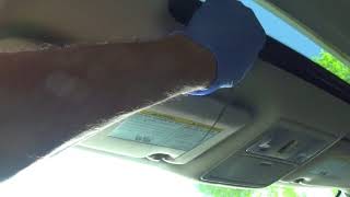 Sun Visor Fix Nissan Versa [upl. by Carmine215]