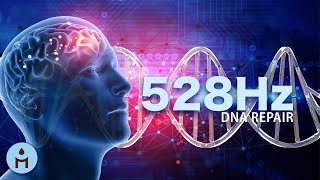 DNA REPAIR FREQUENCY HEALING 528Hz  REPAIRS DNA with music background [upl. by Bonney]