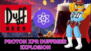 PROTON XPR DUFFBEER EXPLOSION DECODE XPR XRP PROTON CRACKED xprProton simpsonspredictions [upl. by Eyma]