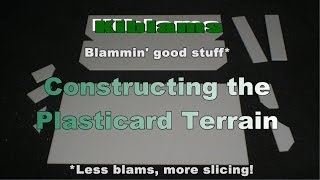 Constructing the Plasticard Terrain [upl. by Savannah724]