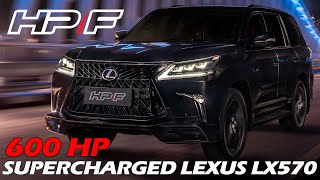 HPF POWER UPGRADES  LEXUS 570 Supercharged Stage 2 [upl. by Hgielime154]