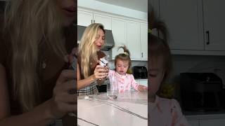 My 18 month old toddler learns to pour [upl. by Ycniuq]