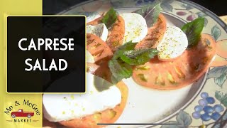 Caprese Salad Recipe  Chef Amanda Ivy 2020 [upl. by Nehemiah]