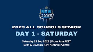 23 September  NSW All Schools Championships [upl. by Yerg]