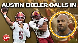 Austin Ekeler Breaks Down commanders Incredible Offensive Start  Grant amp Danny [upl. by Nyre]