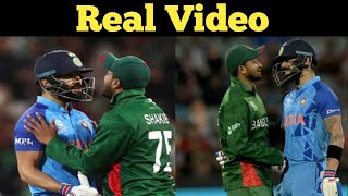 Virat Kohli Shakib Al Hasan  Virat Kohli vs Shakib Al Hasan Angry Moments 😱  Cric5 Updates [upl. by Juditha]