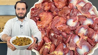 Master the art of making Pota Kaleji  2 Kg Pota Kaleji Recipe  Chicken Gizzard Liver Recipe [upl. by Romeon]