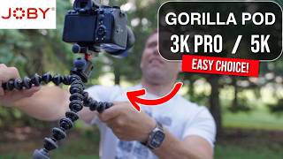 Joby GorillaPod 3K Pro vs 5K  Which Should You Buy [upl. by Nesnaj]