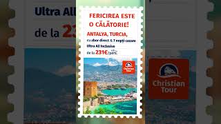 Vacanta Turcia  Antalya  Christian Tour [upl. by Notserp6]